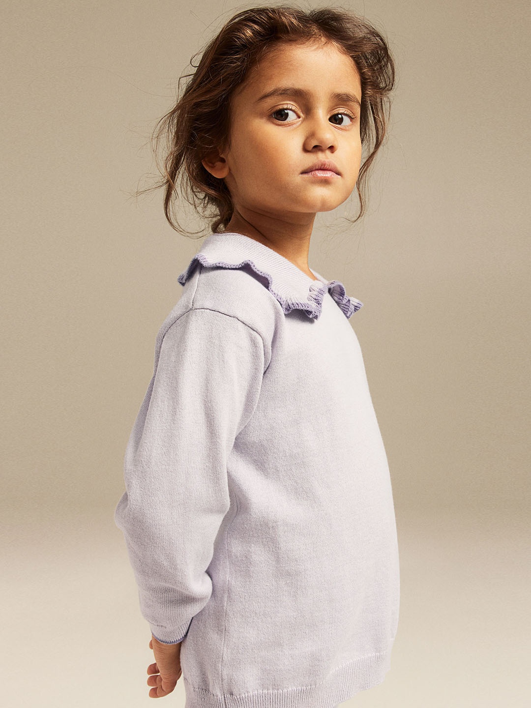 

H&M Girls 2-Piece Knitted Set, Purple