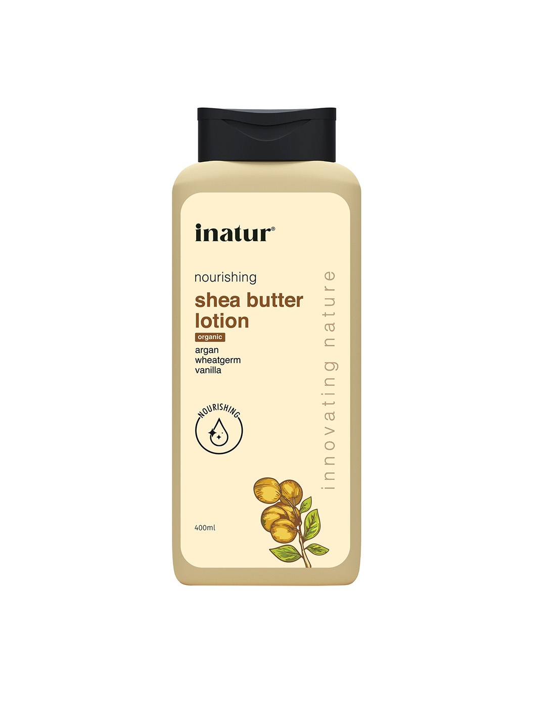 

Inatur Innovating Nature Organic Shea Butter Body Lotion - 400ml, Beige
