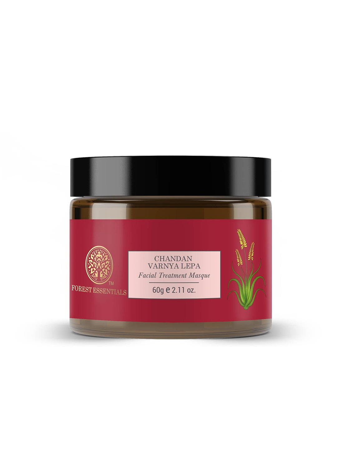 

Forest Essentials Chandan Varnya Lepa - Facial Treatment Masque - 60 g, Red
