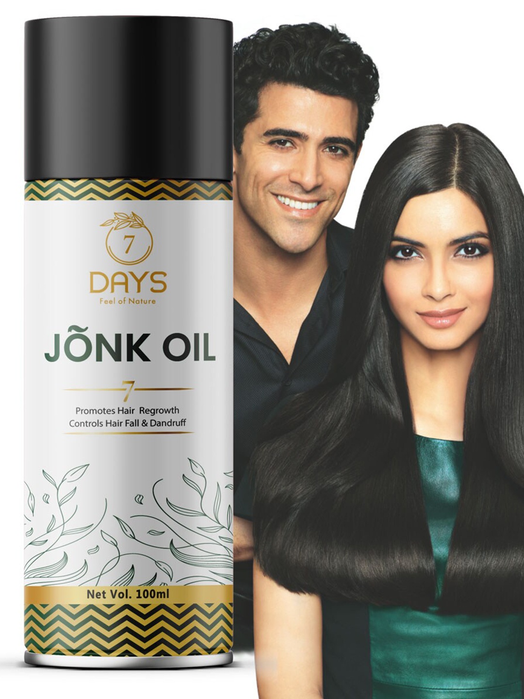 

7 DAYS Jonk Hair Regrowth Oil - 100ml, Tan