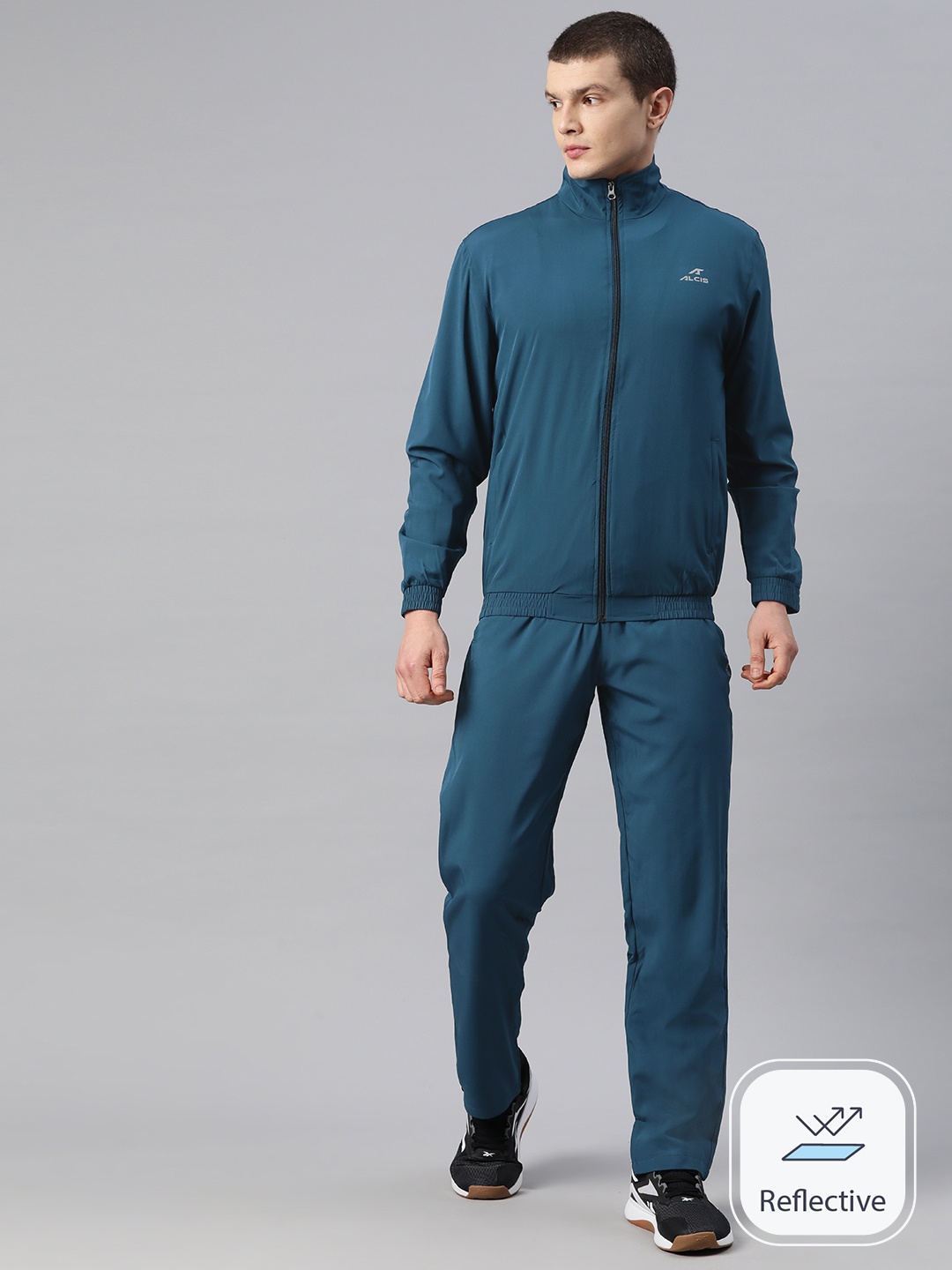 

Alcis Men Pioneer Pro Sports Tracksuit, Blue