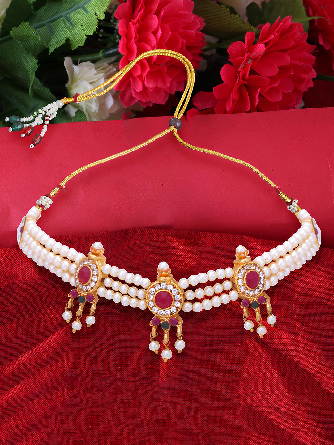 

KARISHMA KREATIONS Gold-Plated Necklace