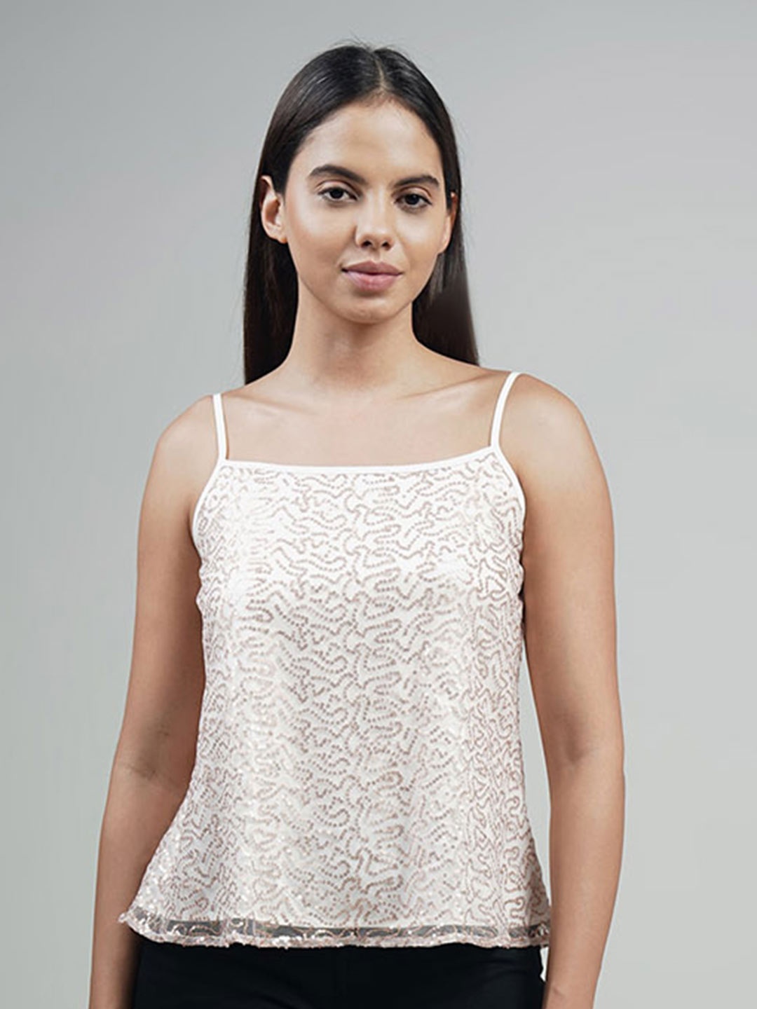 

IDK Cream-Coloured Top