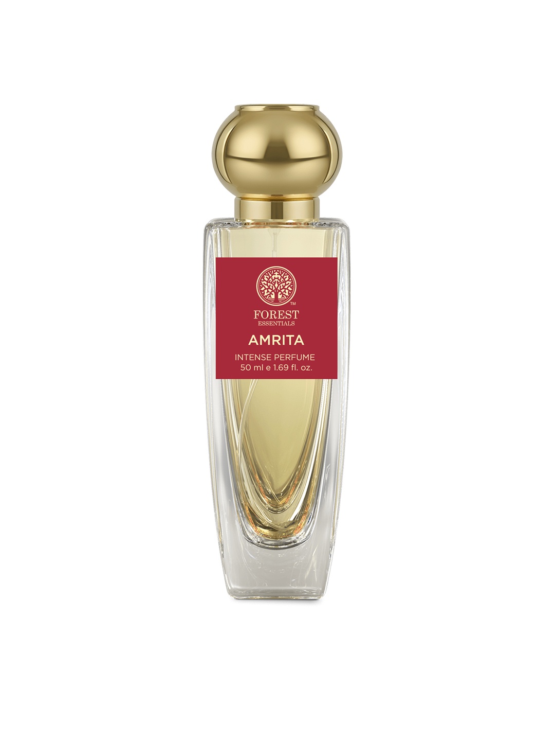 

Forest Essentials Intense Amrita Hydrating Luxury Perfume - 50 ml, Gold