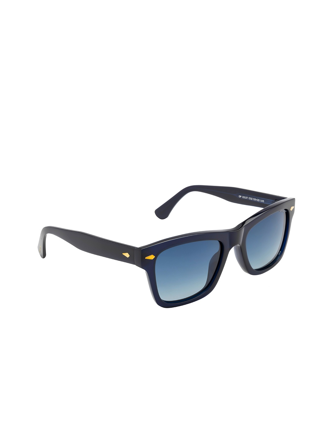

OPIUM Men Wayfarer Sunglasses With Polarised & UV Protected Lens-OP-10137-C02-53, Blue