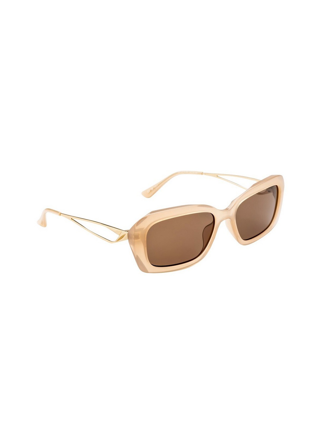 

OPIUM Women Lens & Rectangle Sunglasses With UV Protected Lens, Brown