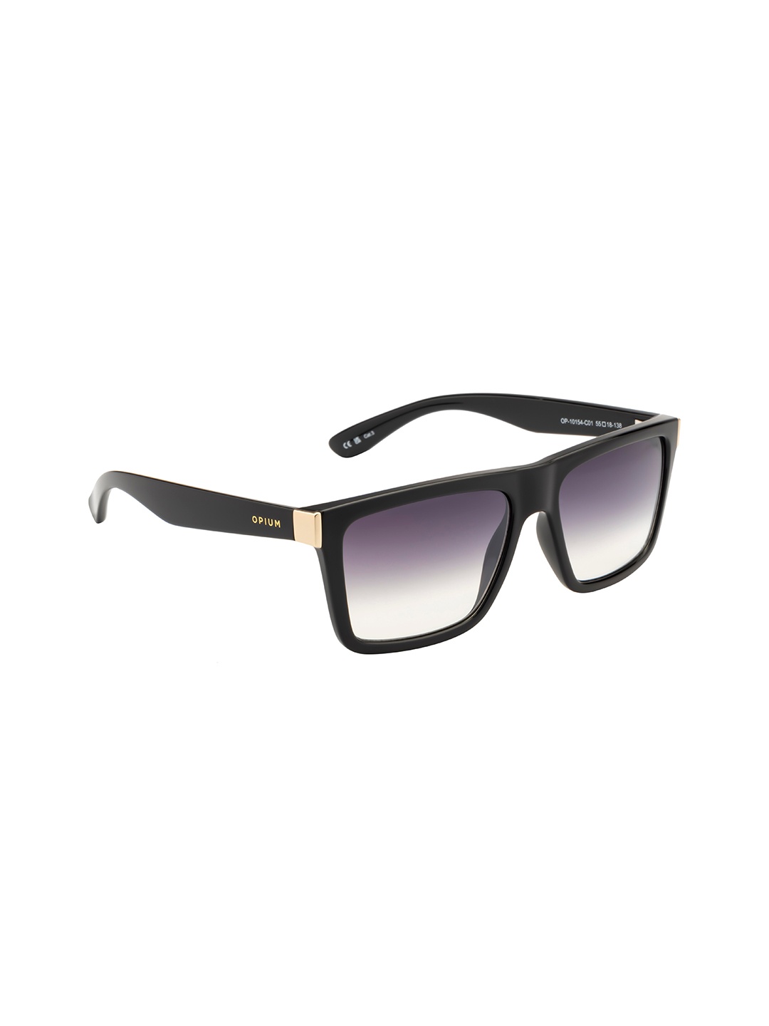 

OPIUM Men Wayfarer Sunglasses with UV Protected Lens OP-10154-C01-55, Purple