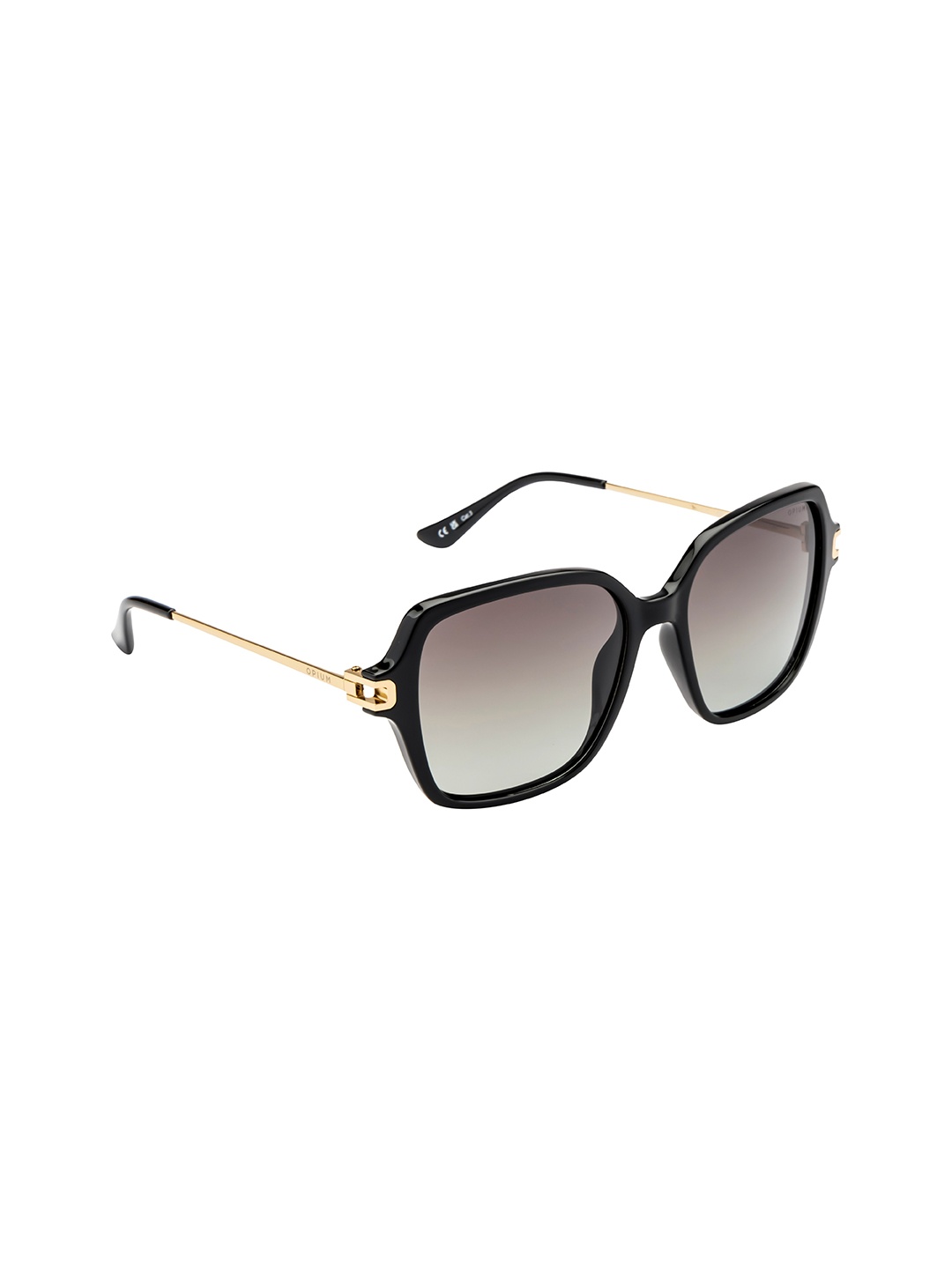 

OPIUM Women Polarised and UV Protected Lens Butterfly Sunglasses, Grey