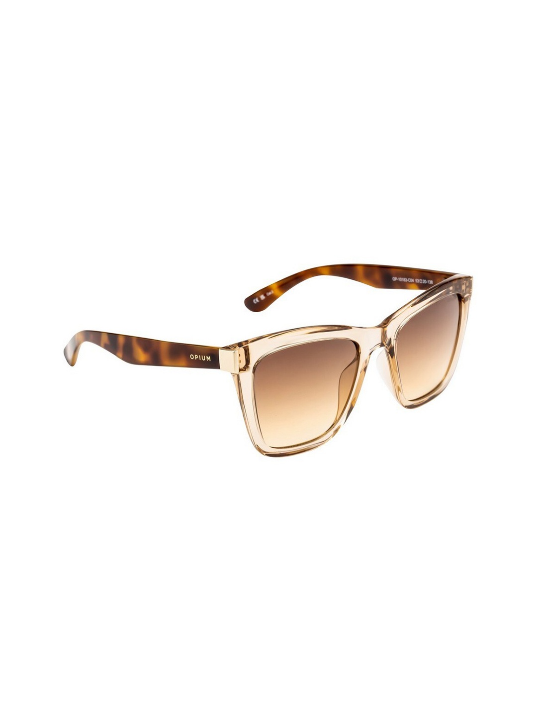 

OPIUM Women UV Protected Lens Cateye Sunglasses, Brown