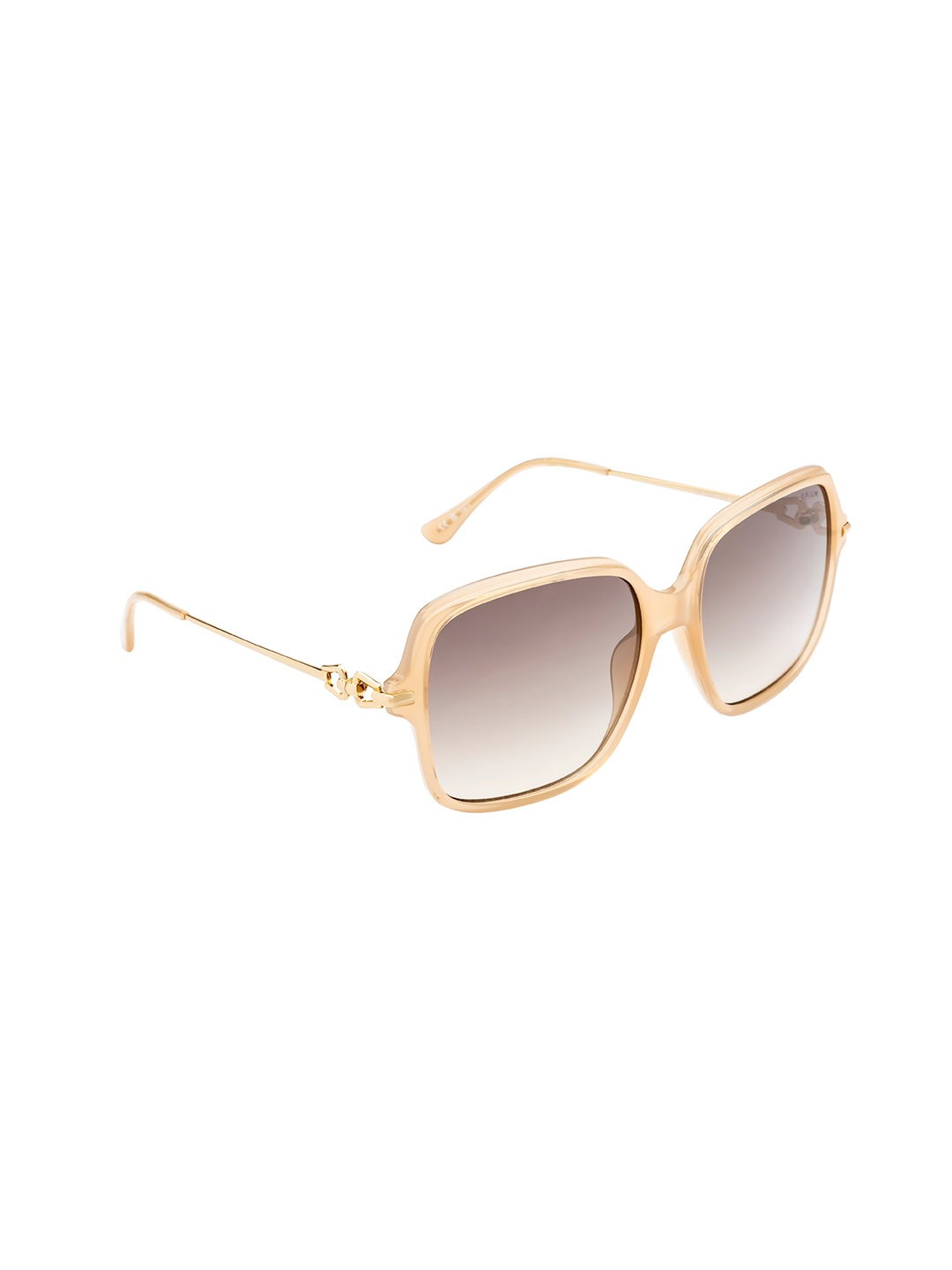 

OPIUM Women Square Sunglasses with UV Protected Lens OP-10167-C05-55, Brown