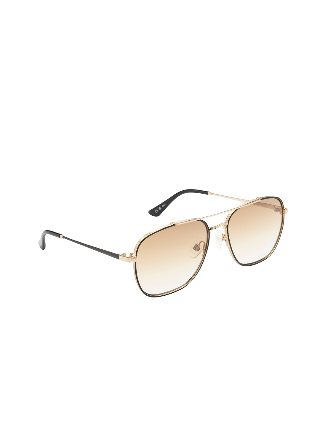 

OPIUM Men Square Sunglasses with UV Protected Lens OP-2038-C07-57, Brown