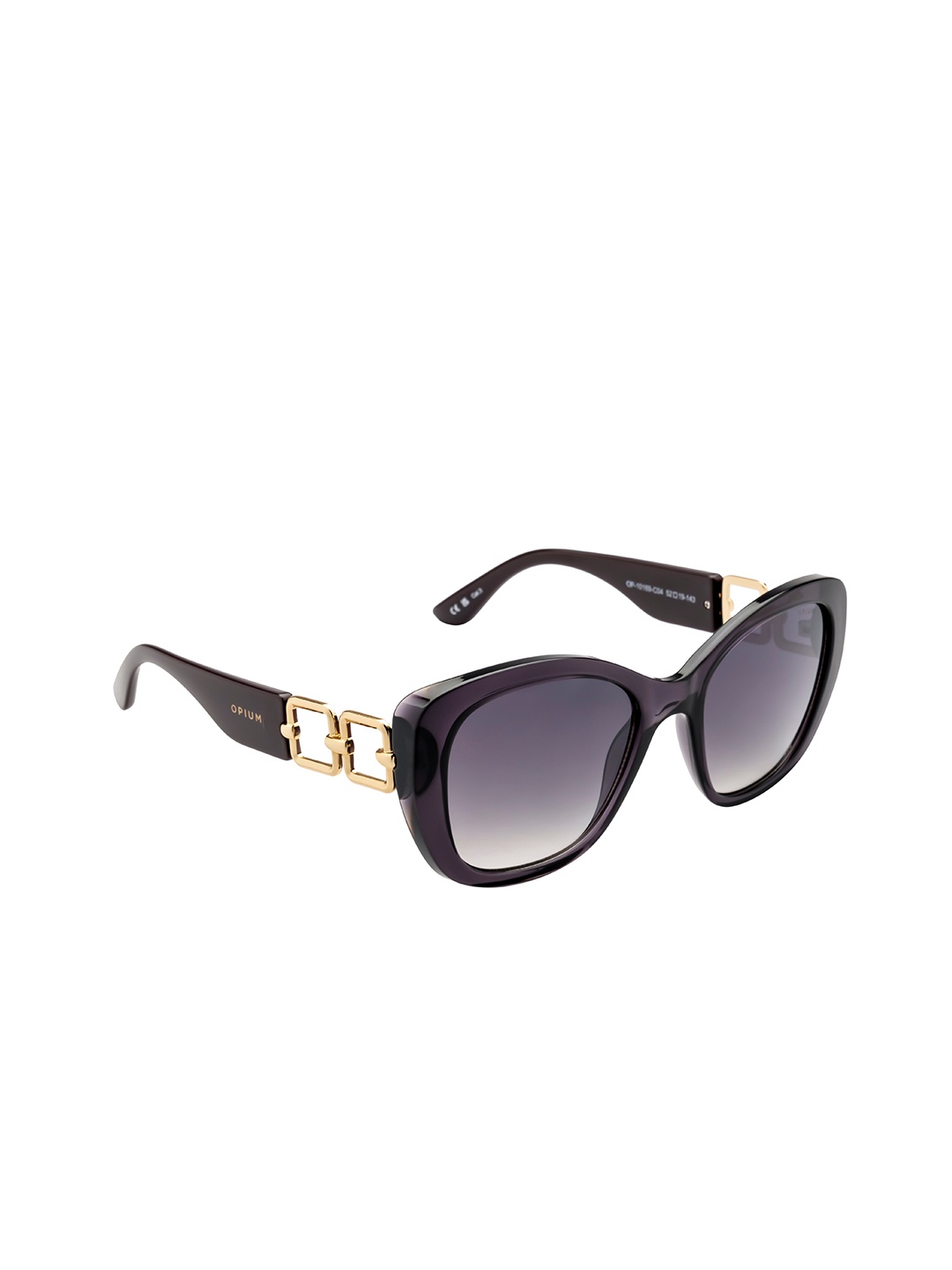 

OPIUM Women Lens & Oval Sunglasses with UV Protected Lens 10169, Grey
