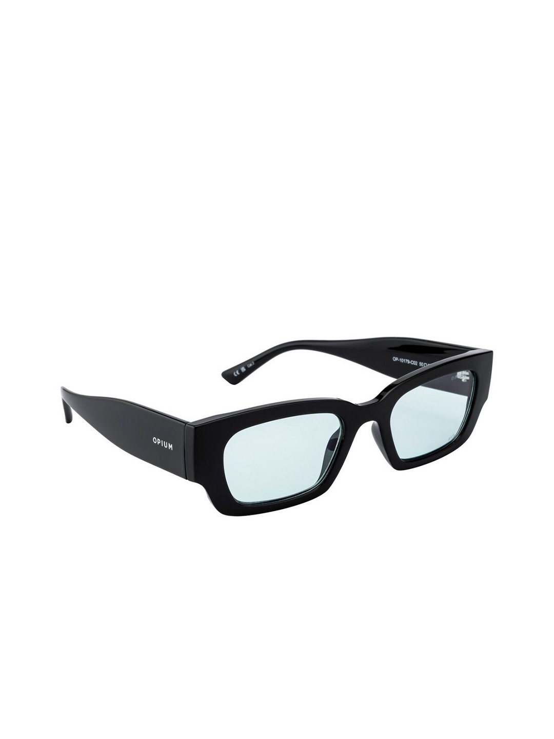 

OPIUM Unisex Lens & Rectangle Sunglasses with UV Protected Lens 10179, Blue