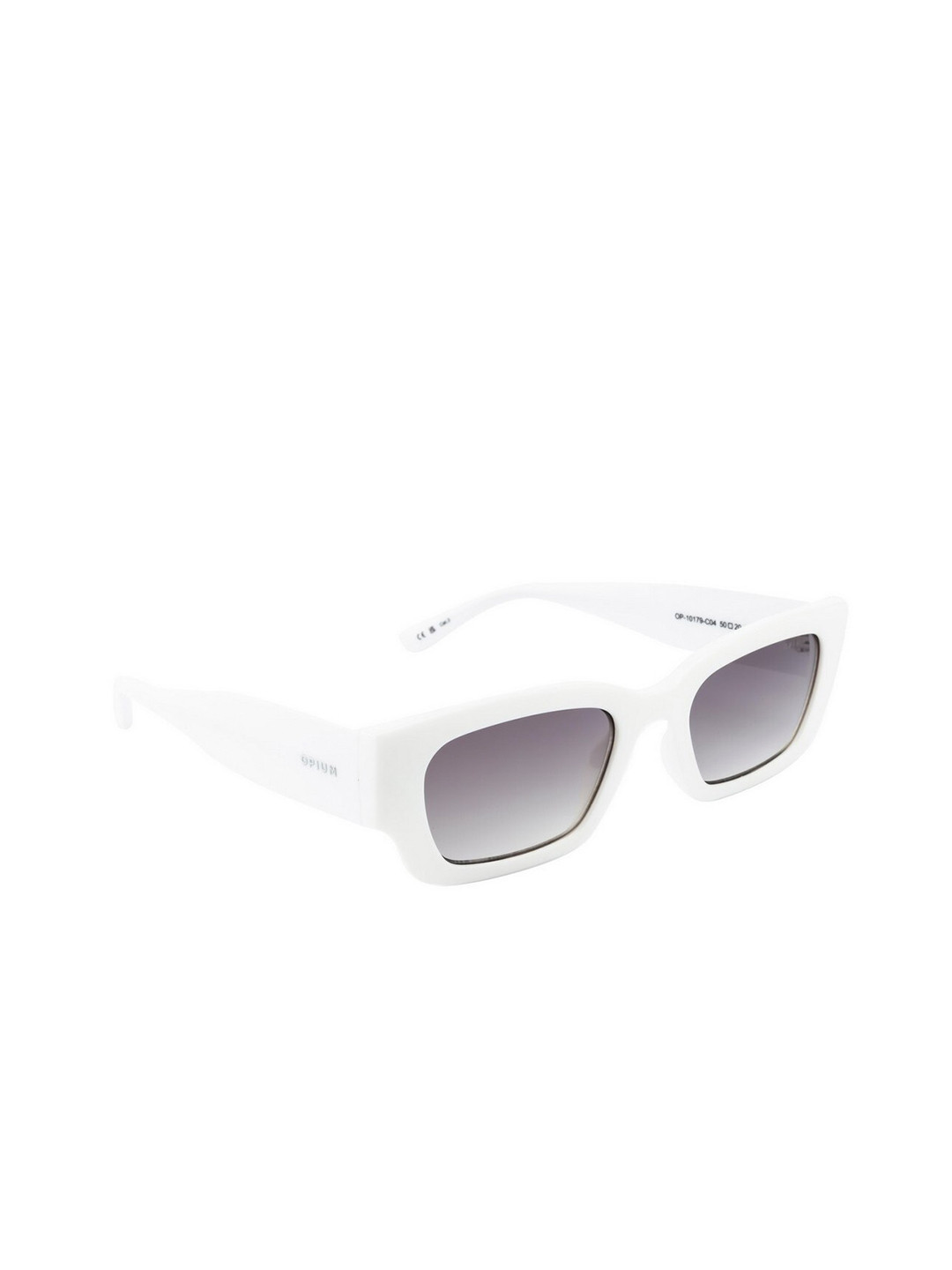

OPIUM Unisex Rectangle Sunglasses with UV Protected Lens OP-10179-C04-50, Grey