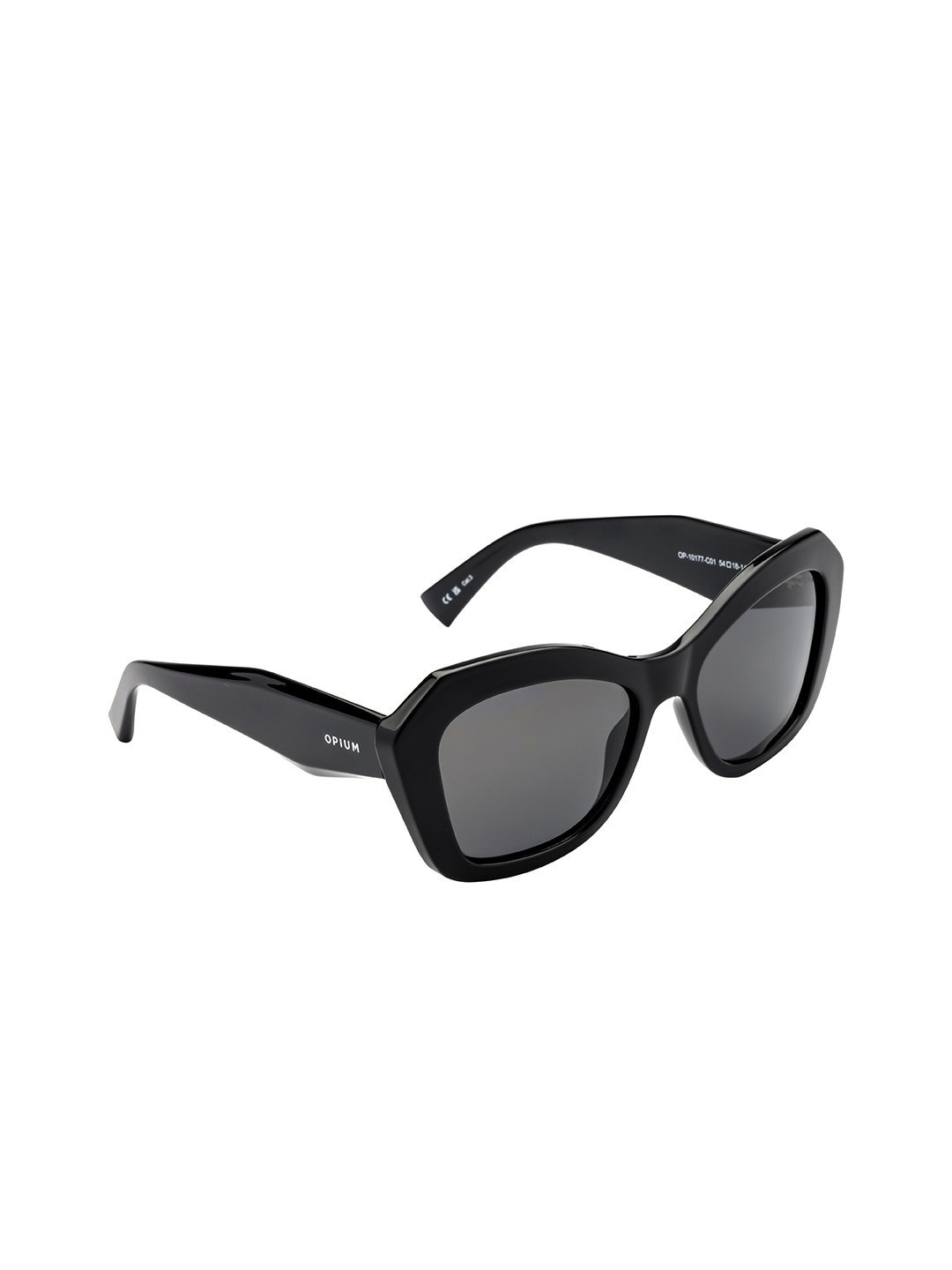 

OPIUM Women Lens & Cateye Sunglasses With Polarised & UV Protected Lens OP-10177-C01-54, Grey