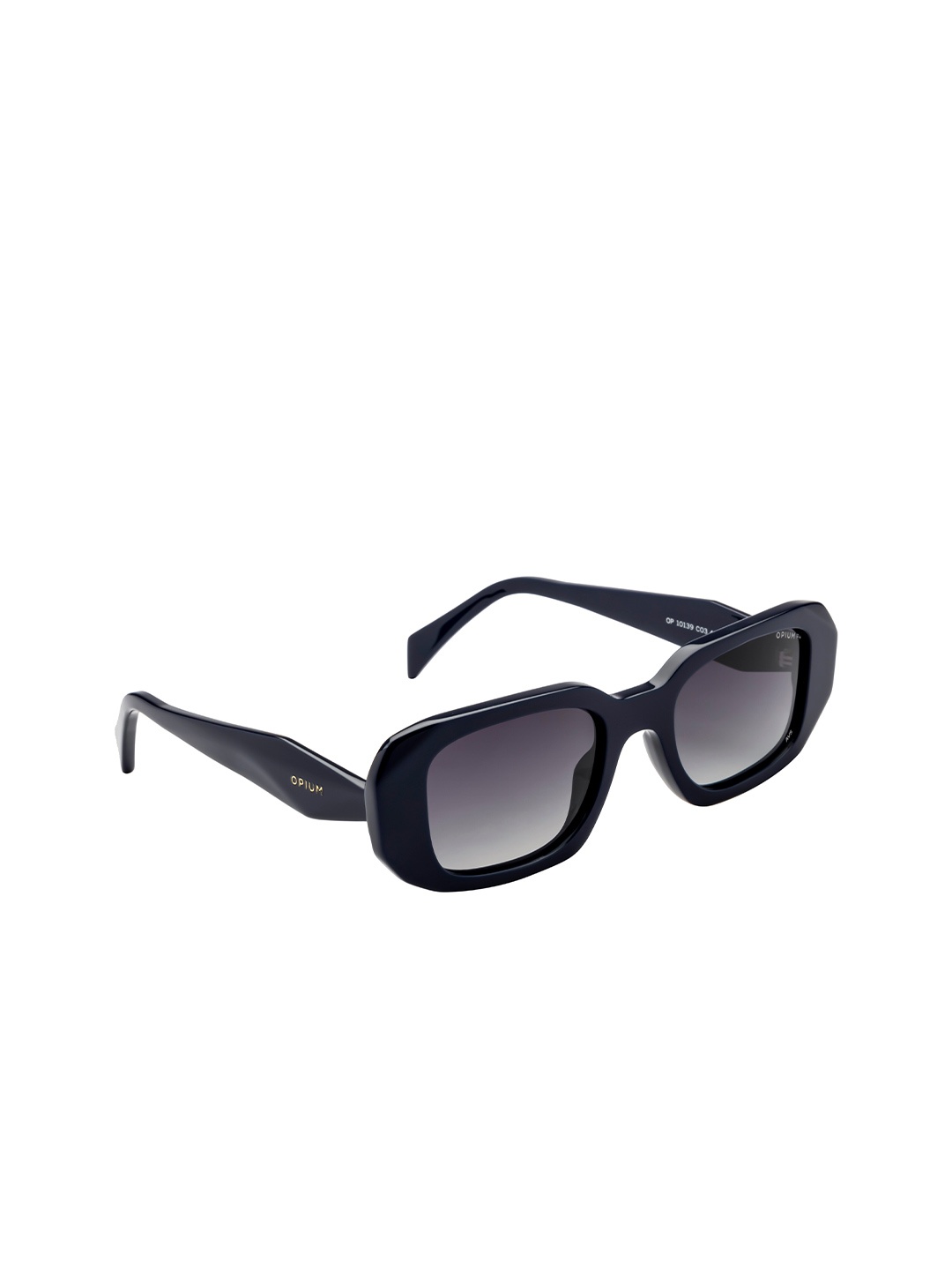 

OPIUM Women Lens & Rectangle Sunglasses With Polarised and UV Protected Lens, Grey