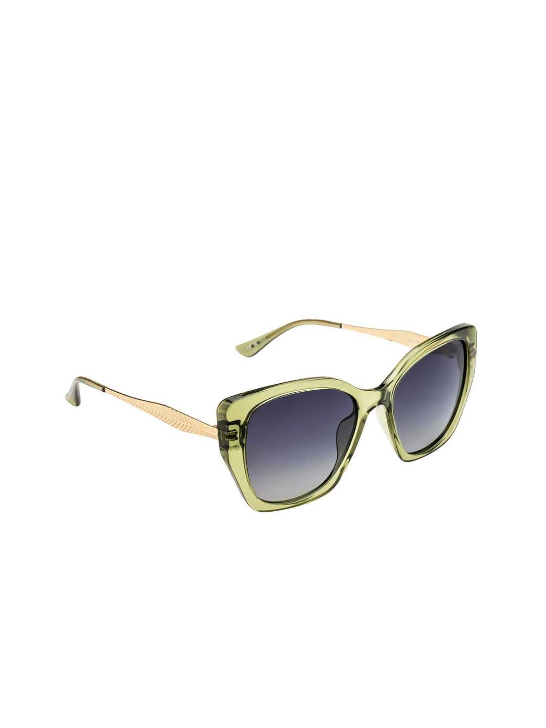 

OPIUM Women Lens & Butterfly Sunglasses With Polarised and UV Protected Lens, Blue