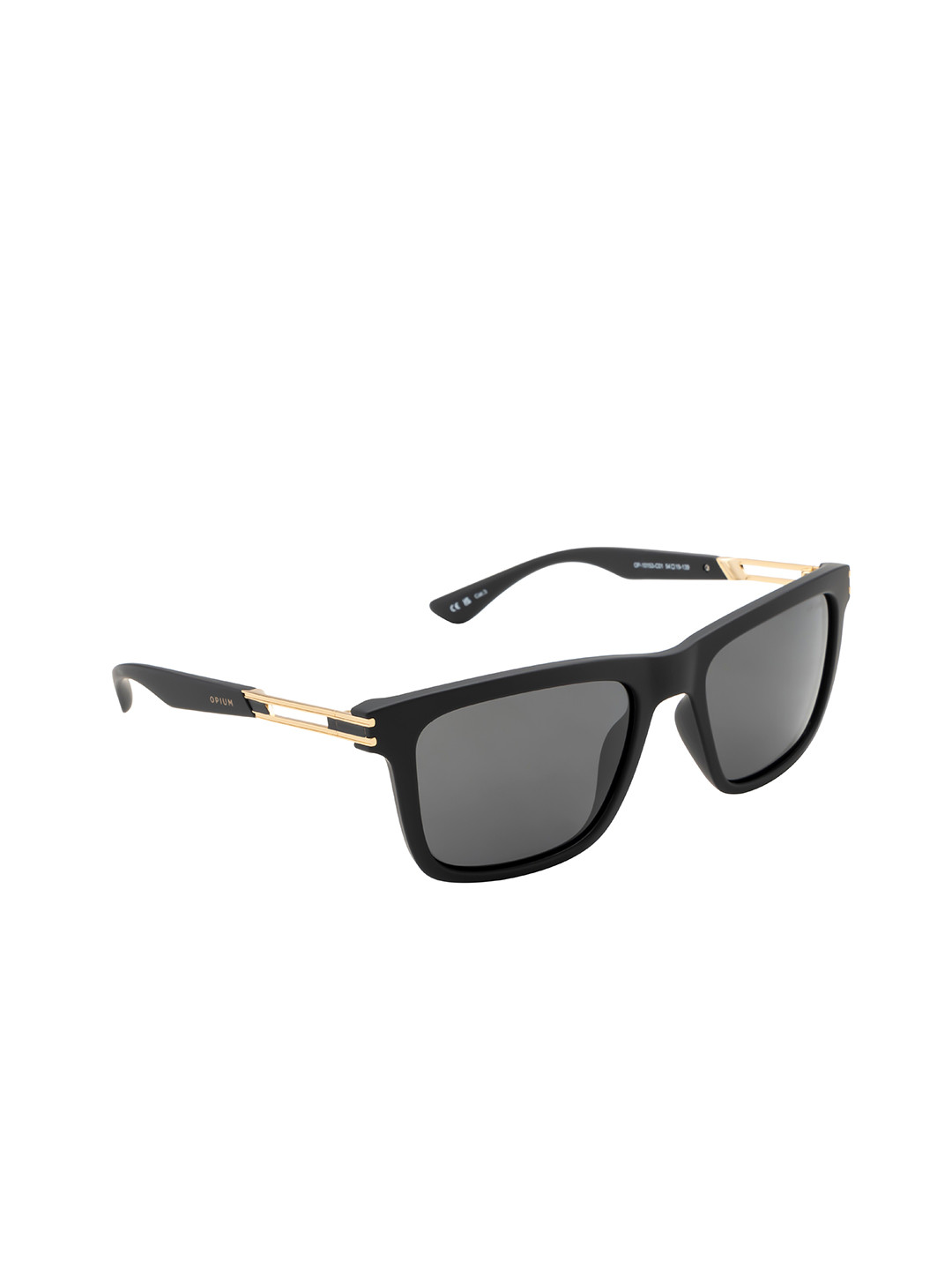 

OPIUM Men Square Sunglasses with UV Protected Lens OP-10153-C02-54-Brown Demi, Grey