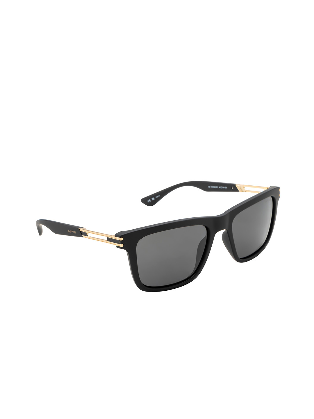 

OPIUM Men Wayfarer Sunglasses with Polarised and UV Protected Lens OP-10153-C01-54, Black