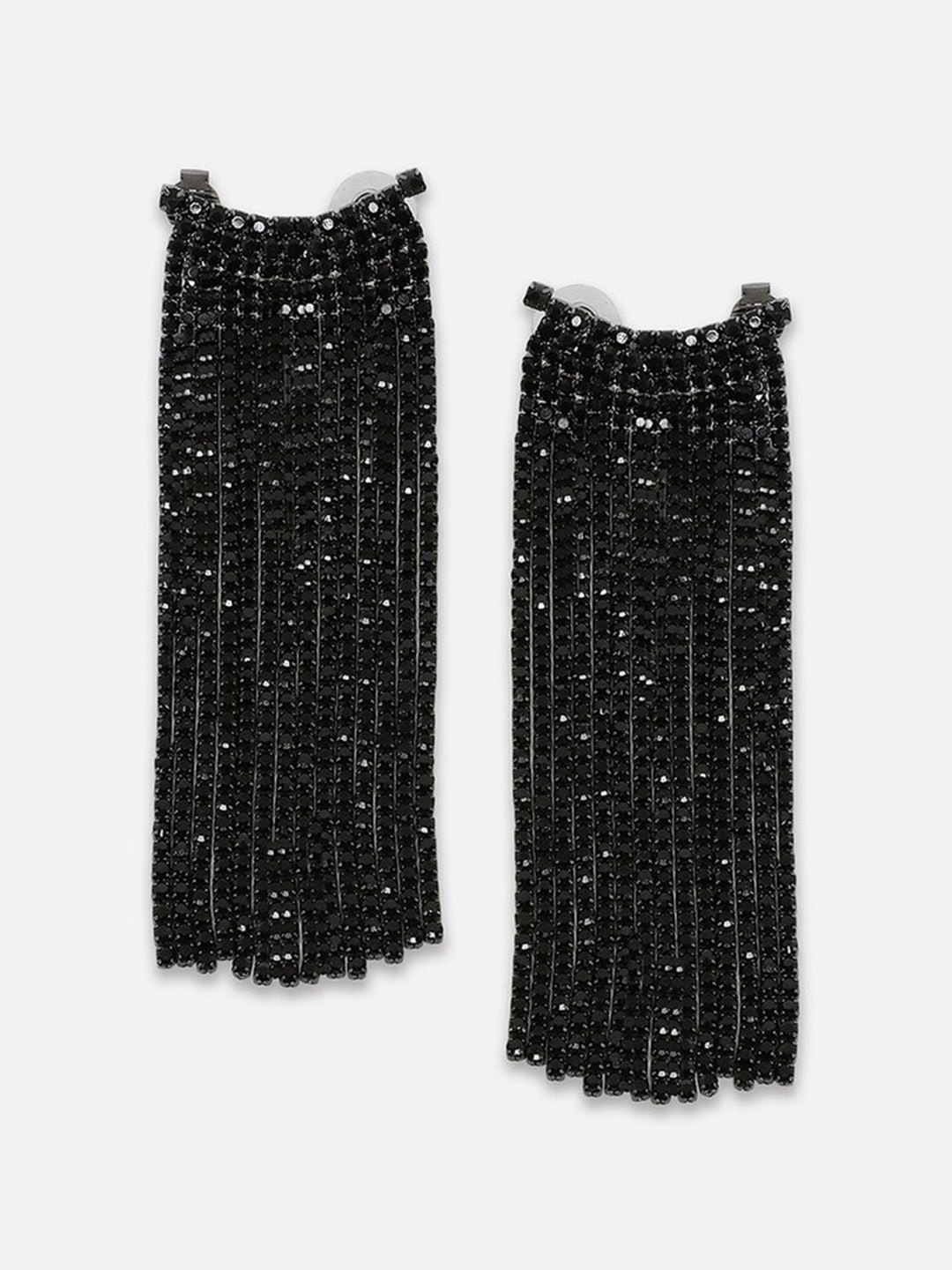 

FOREVER 21 Contemporary Drop Earrings, Black