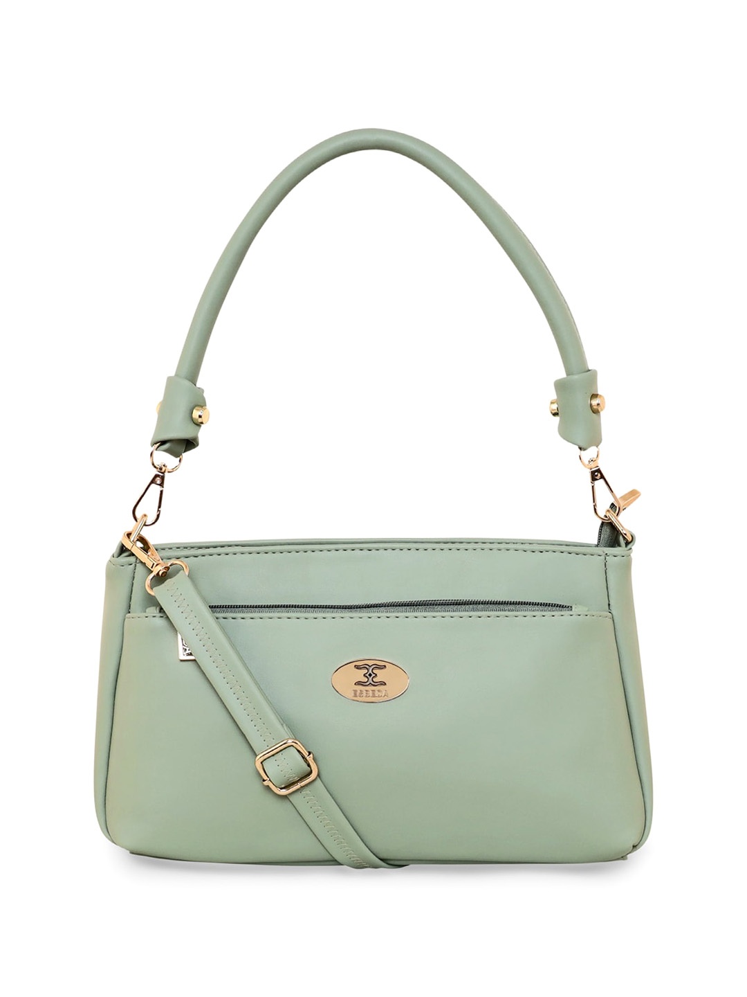 

ESBEDA PU Structured Shoulder Bag, Green