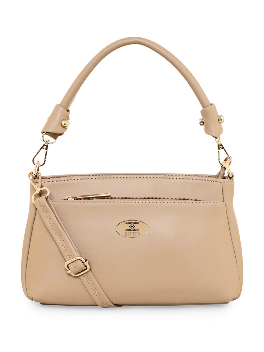 

ESBEDA Structured Handheld Bag, Beige