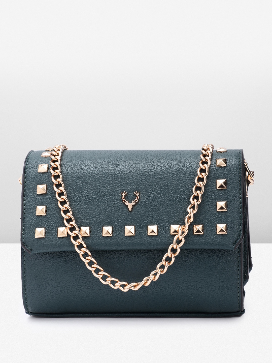 

Allen Solly Textured Sling Bag, Teal