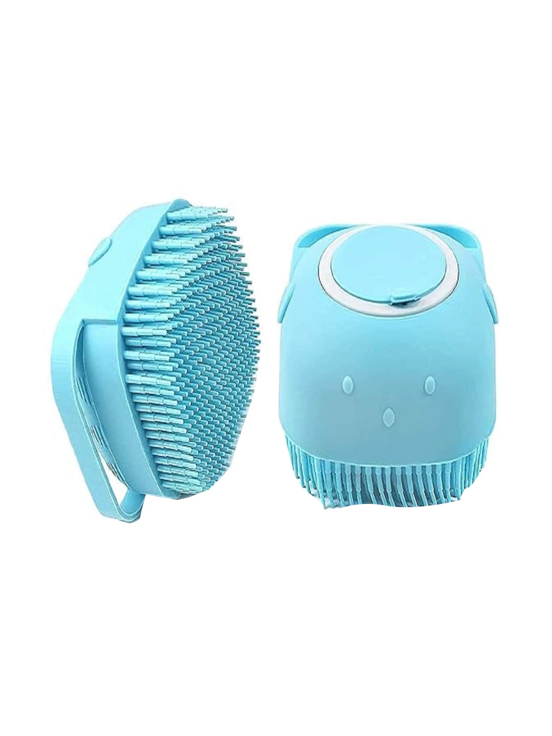 

DALUCI Set of 2 Silicon Body Massage Bath Scrubber - Blue