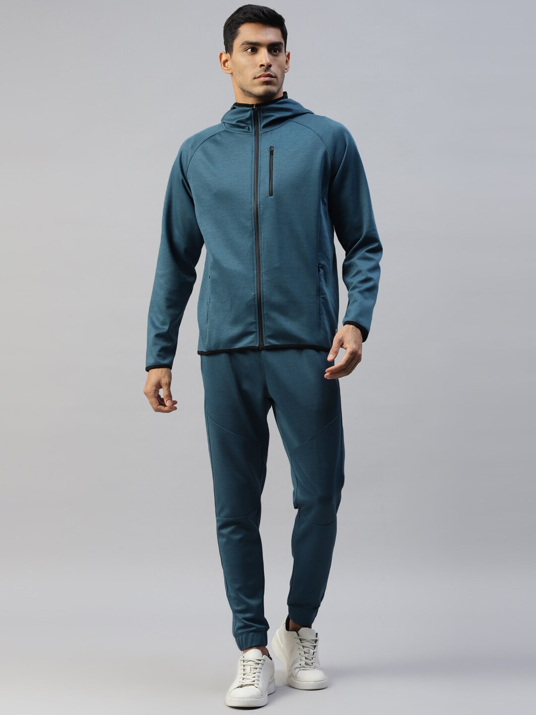 

Slowave Fuss Free Hooded Jacket & Jogger, Teal