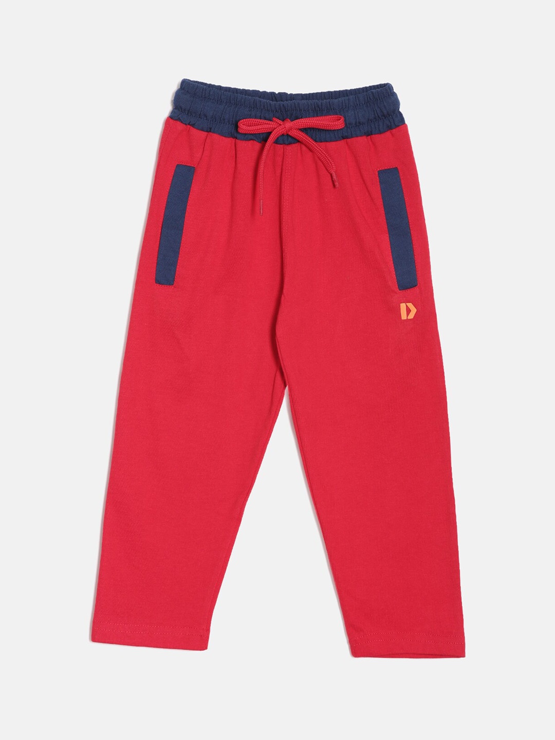 

DIXCY SCOTT Boys Cotton Mid-Rise Track Pant, Red