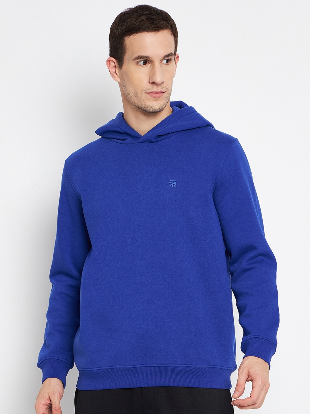 

EDRIO Hooded Cotton Sweatshirt, Blue