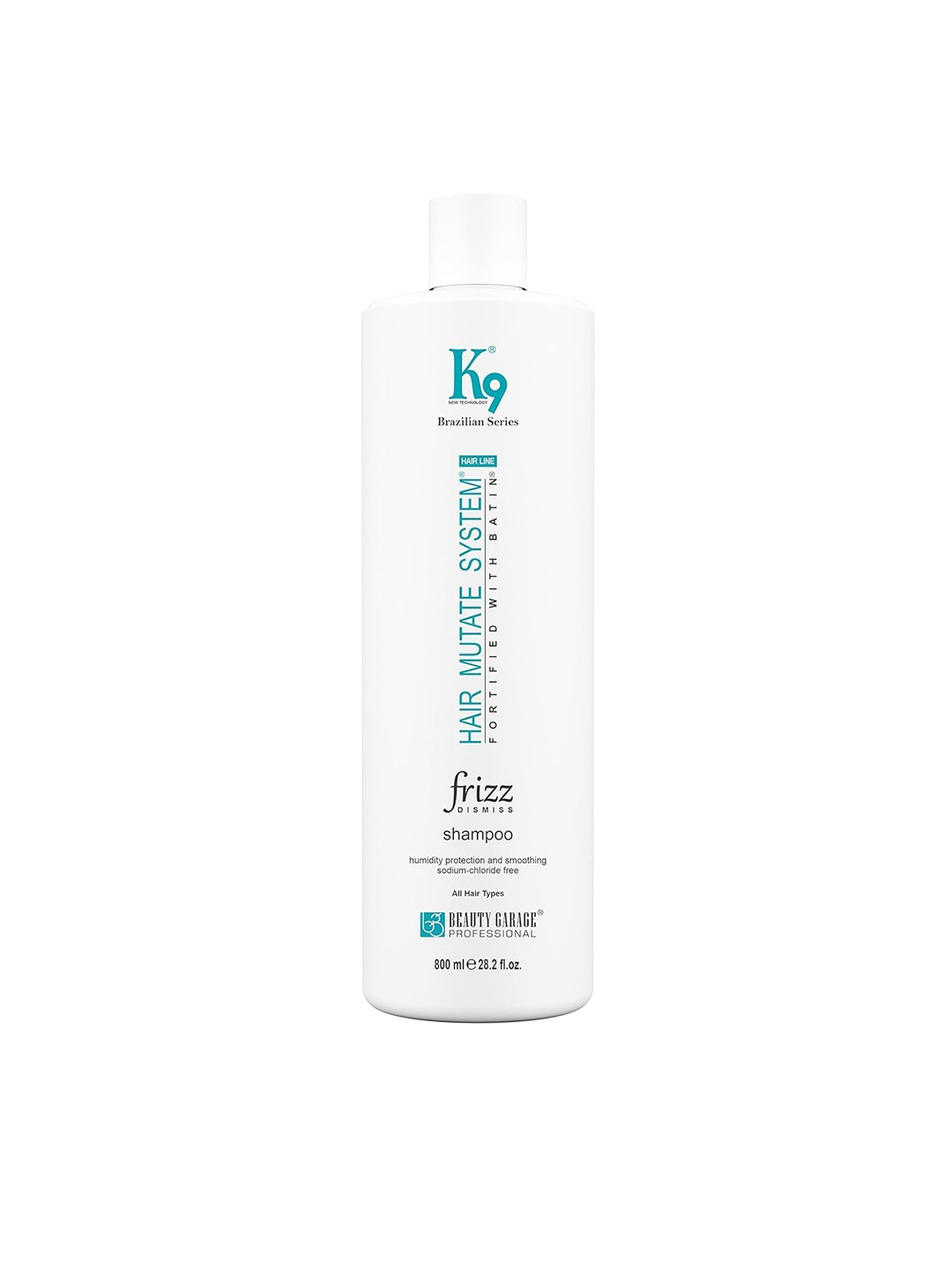 

Beauty Garage Professional K9 Frizz Dismiss Shampoo - 800ml, White