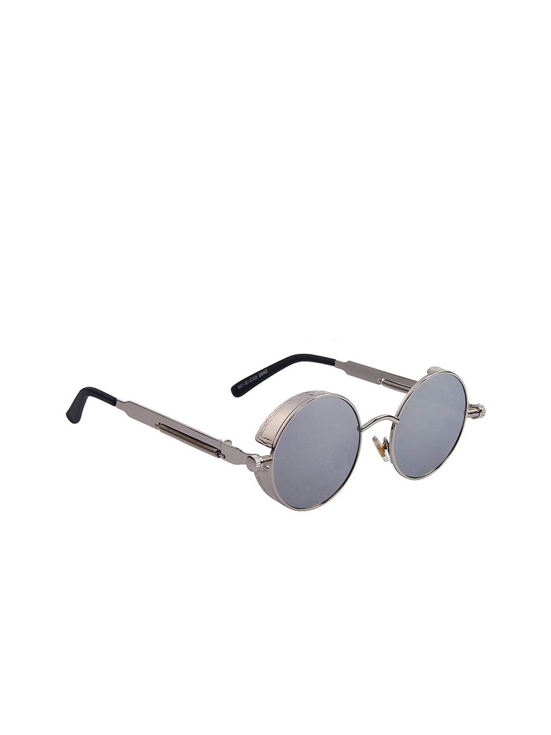 

Creature Unisex Round Sunglasses With UV Protected Lens, Grey