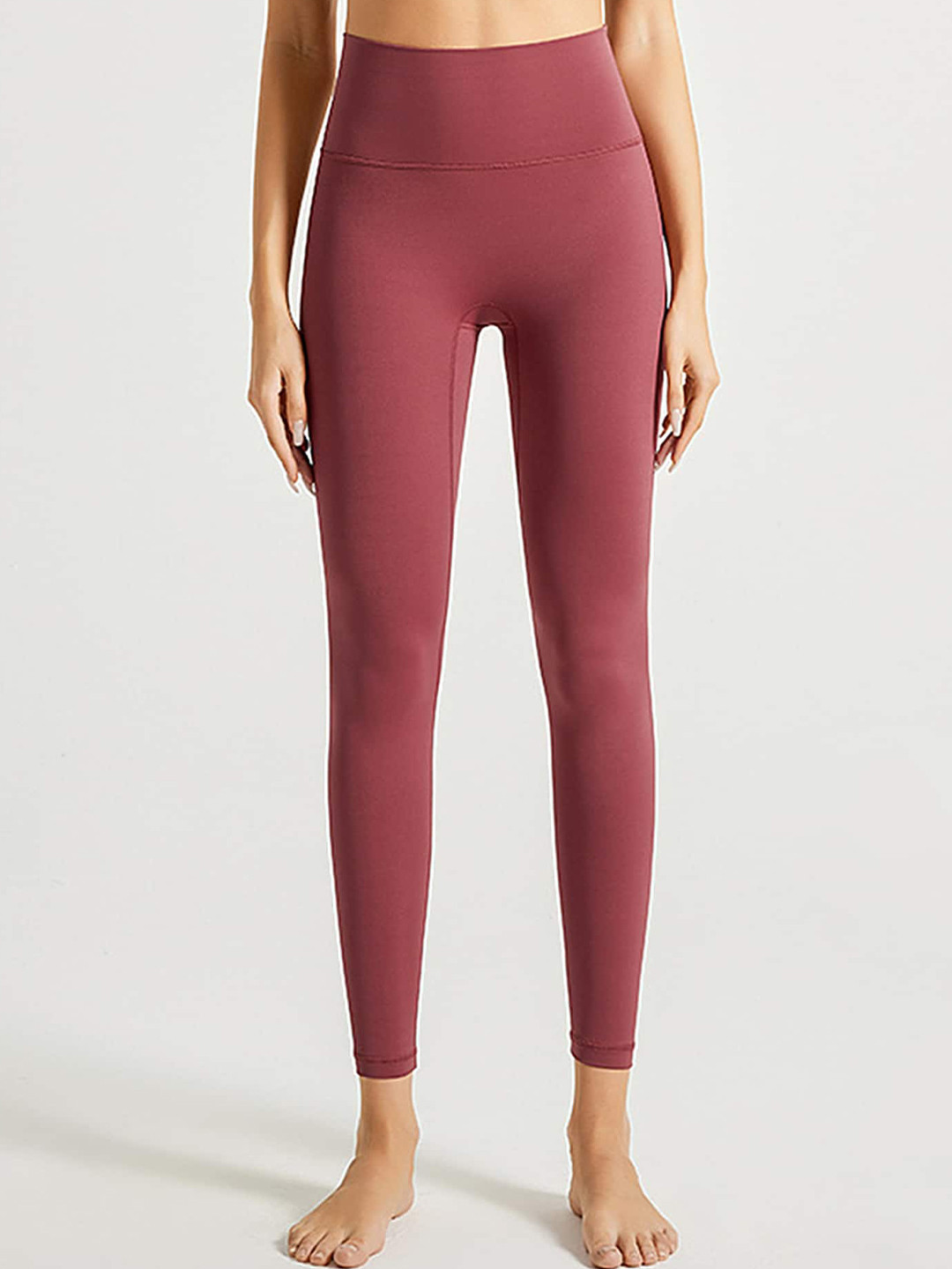

LULU & SKY Women Angle Length Leggings, Pink
