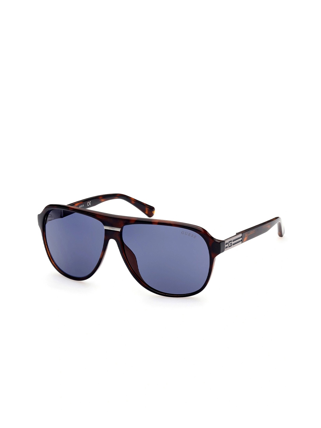 

GUESS Men UV Protected Lens Aviator Sunglasses, Blue