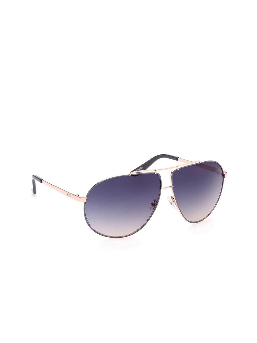 

GUESS Unisex Aviator Sunglasses with UV Protected Lens GUS52086420BSG, Orange