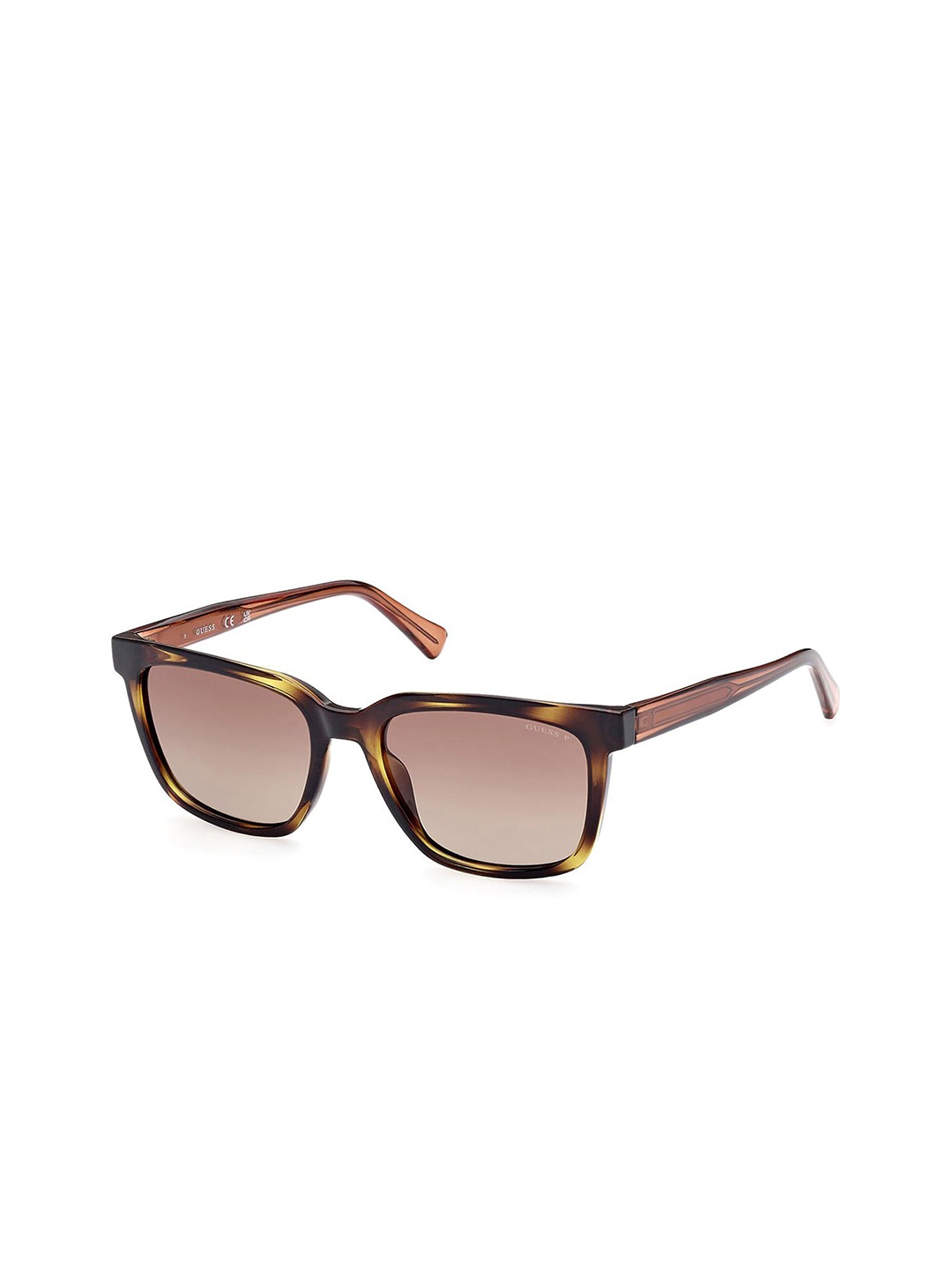 

GUESS Men Square Sunglasses With UV Protected Lens GUS000505452HSG, Brown