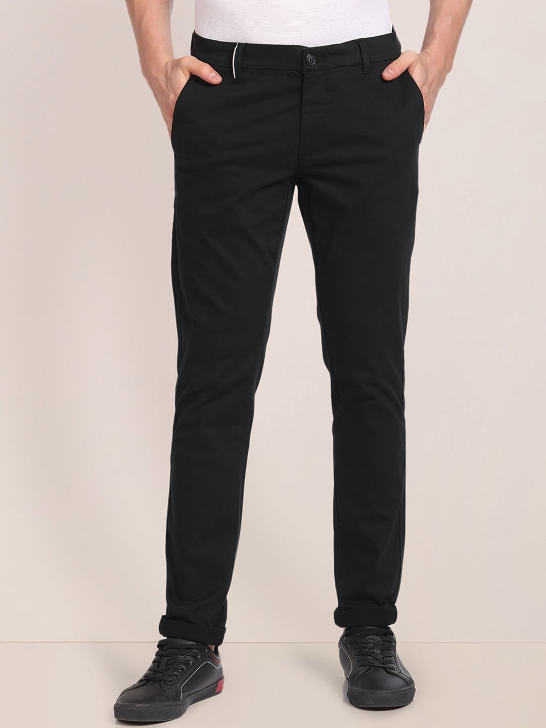 

U.S. Polo Assn. Men Chinos Trousers, Black