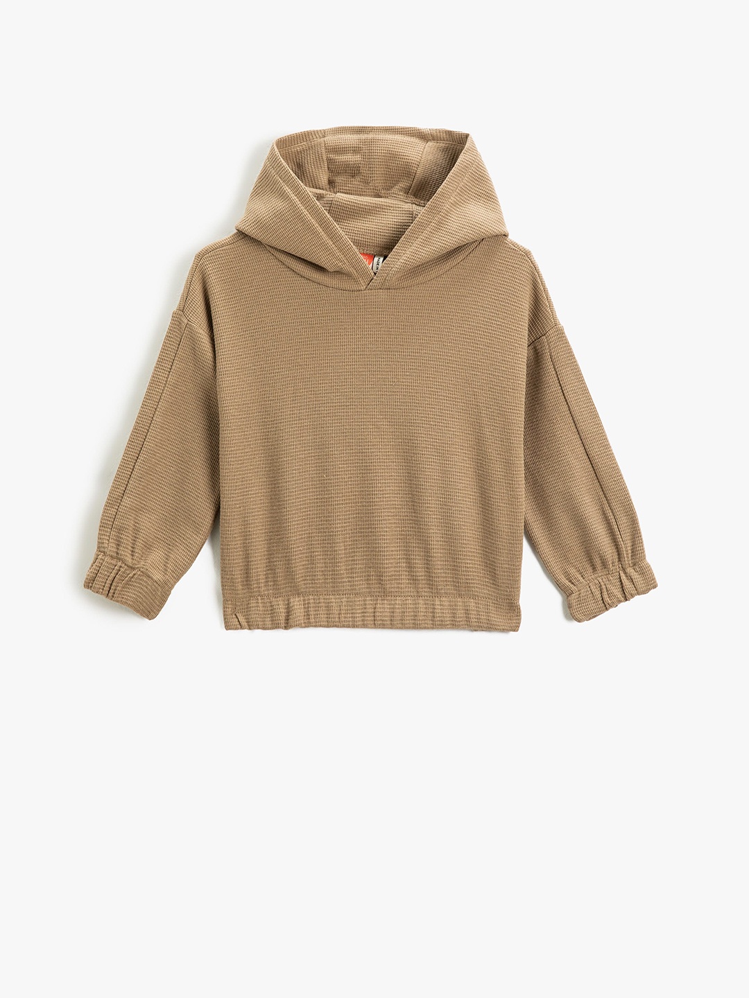 

Koton Boys Hooded Sweatshirt, Camel brown