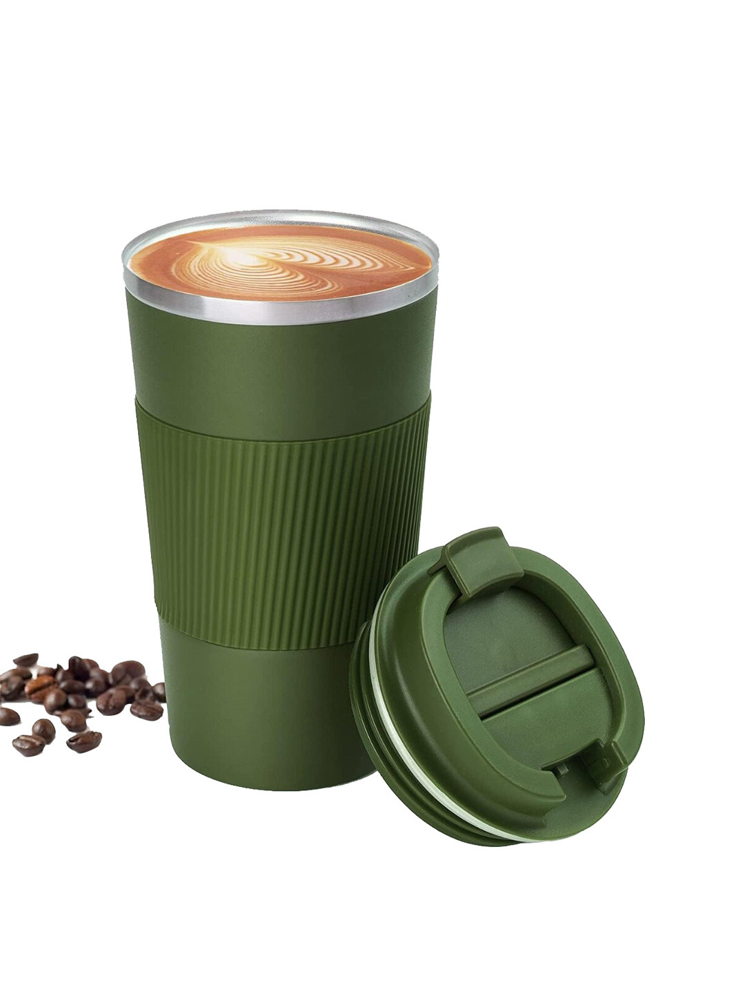 

YELONA Olive Insulated Stainless Steel Coffee Tumbler 510 ML