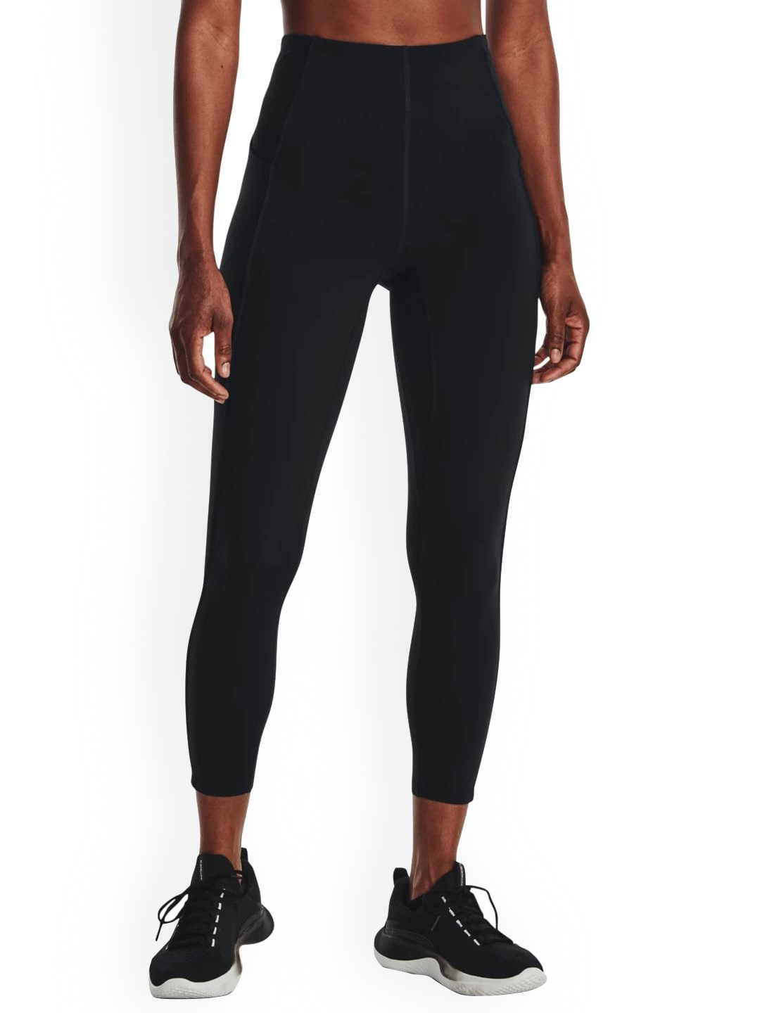 

UNDER ARMOUR Women Meridian Pintuk Ankle-Length Tights, Black