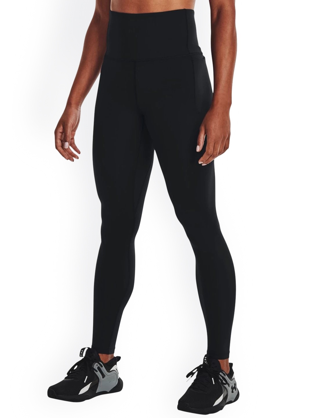 

UNDER ARMOUR Women Meridian Ultra High Rise Ankle-Length Tights, Black