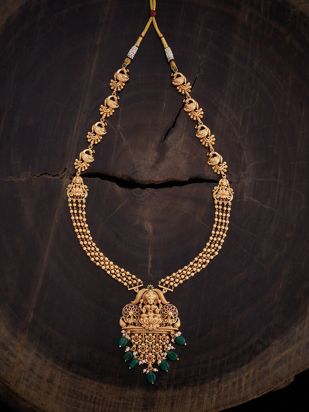 

Kushal's Fashion Jewellery Gold Plated Necklace