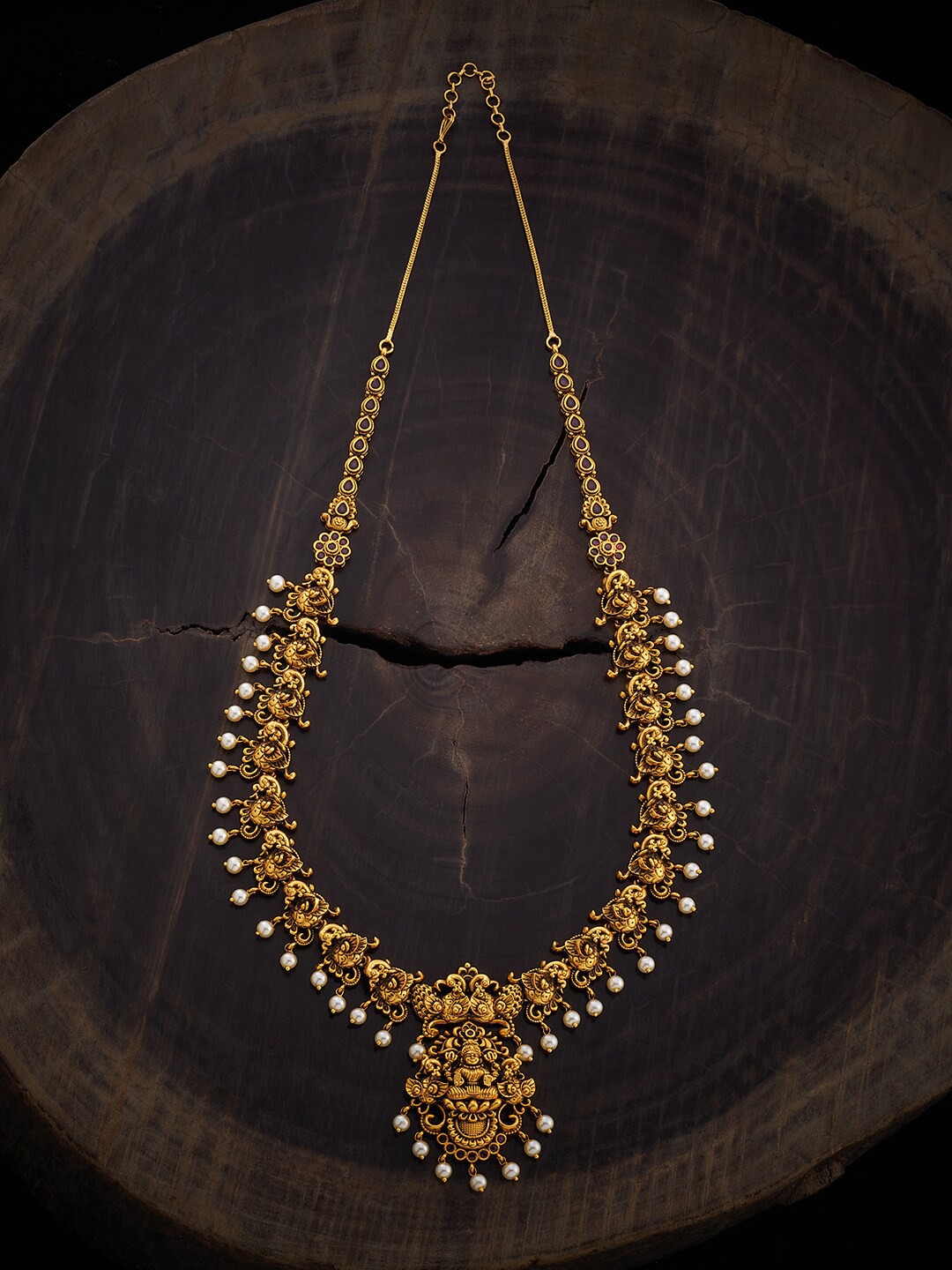 

Kushal's Fashion Jewellery Copper Gold-Plated Necklace