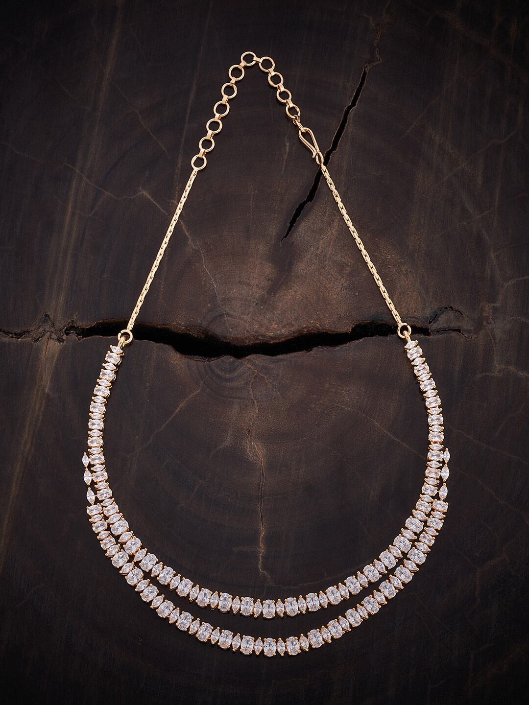 

Kushal's Fashion Jewellery Copper Gold-Plated Necklace