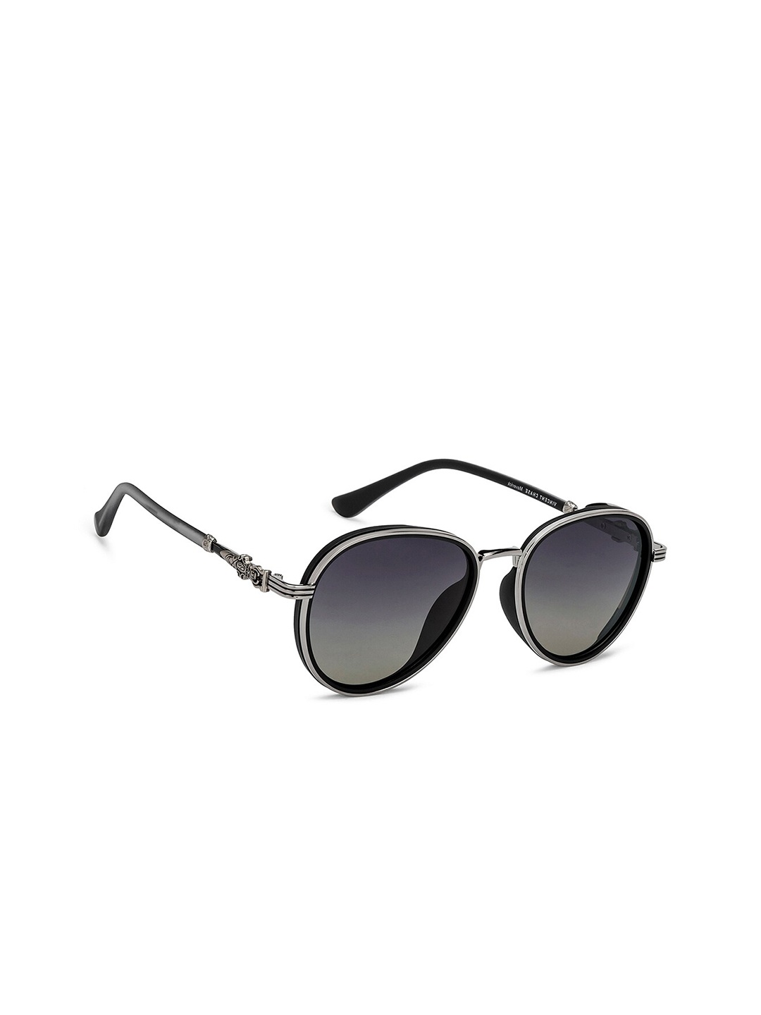 

Vincent Chase Unisex Aviator Sunglasses with Polarised and UV Protected Lens 209325, Grey