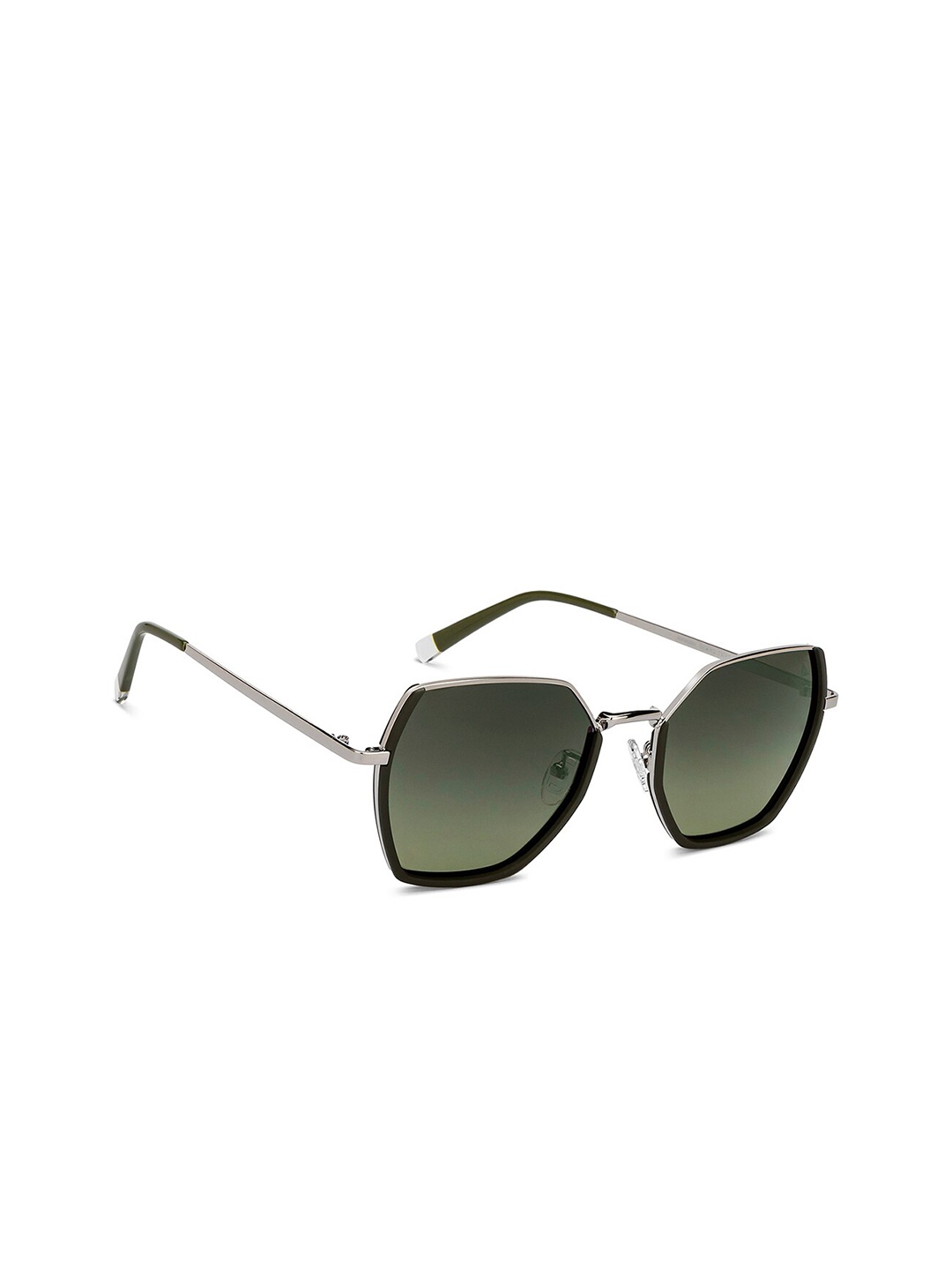 

Vincent Chase by Lenskart Women Square Sunglasses with Polarised and UV Protected Lens 209331, Green