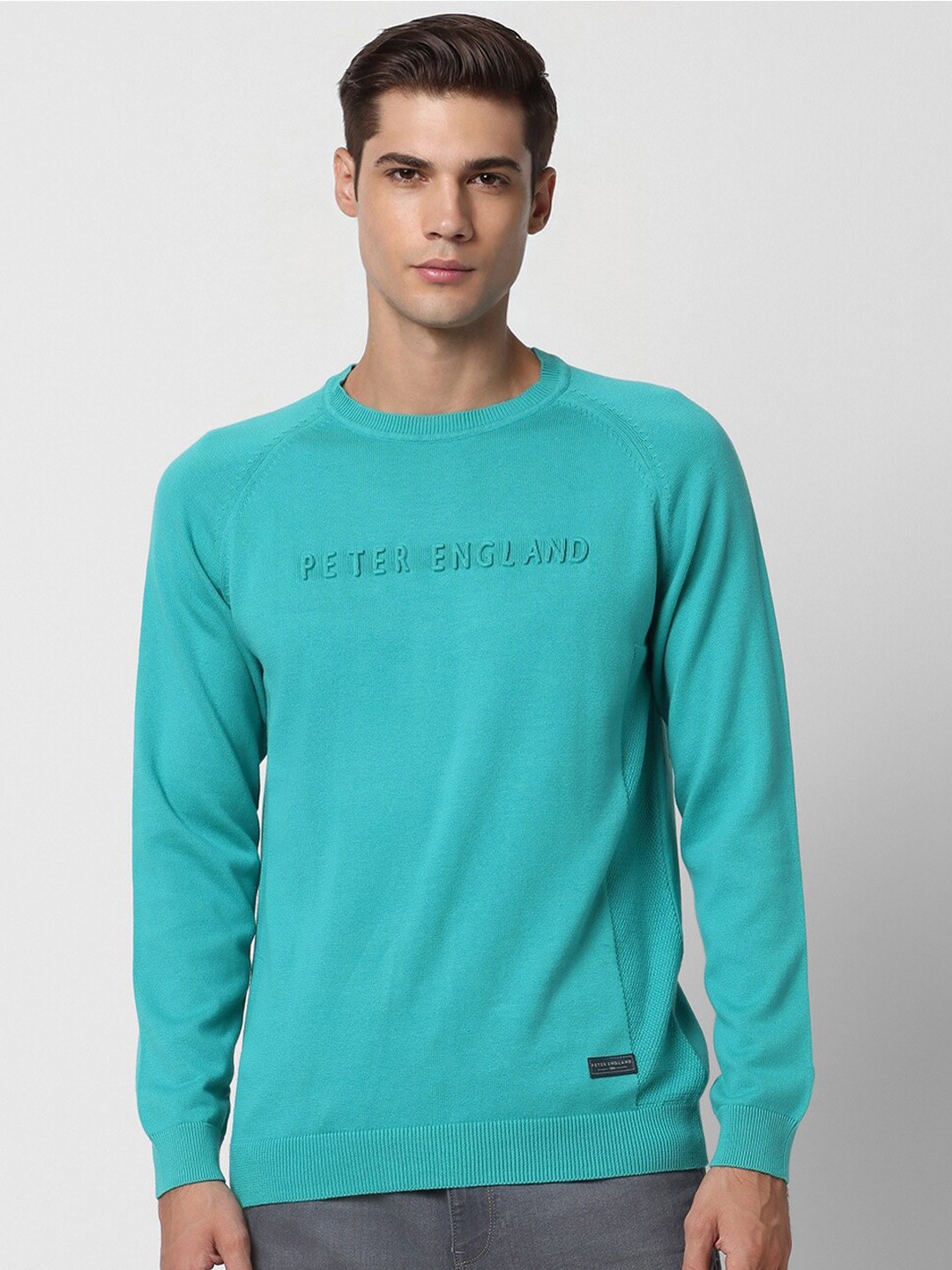 

Peter England Casuals Long Sleeves Pullover, Blue