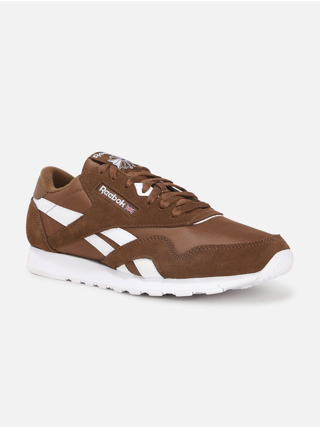 

Reebok Men Classic Nylon Running Shoes, Brown