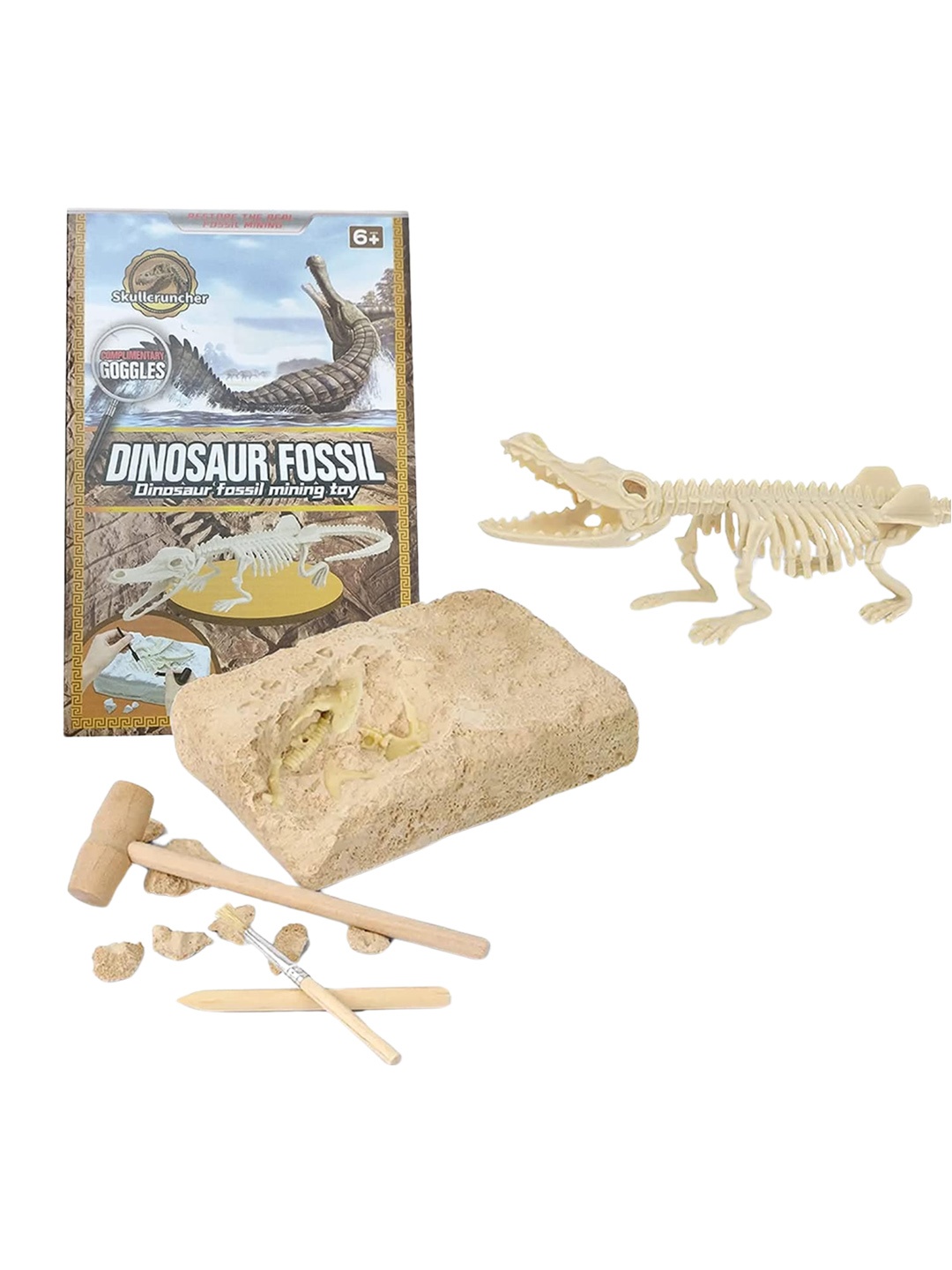 

Kidology Kids Dinasour Fossil Kit, Brown